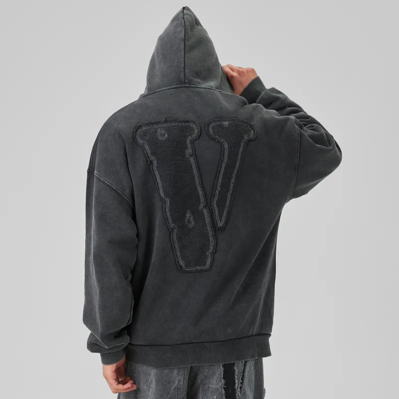 VLONE Big Logo Series Sweatshirt Unisex Black-3
