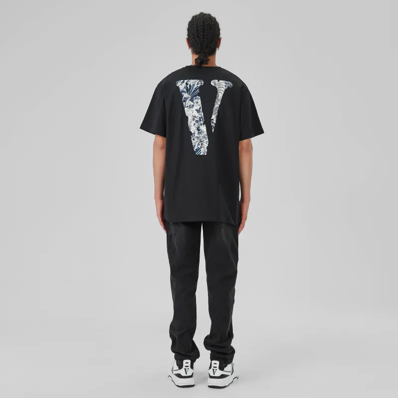 VLONE T Shirt Unisex Black Blue-4