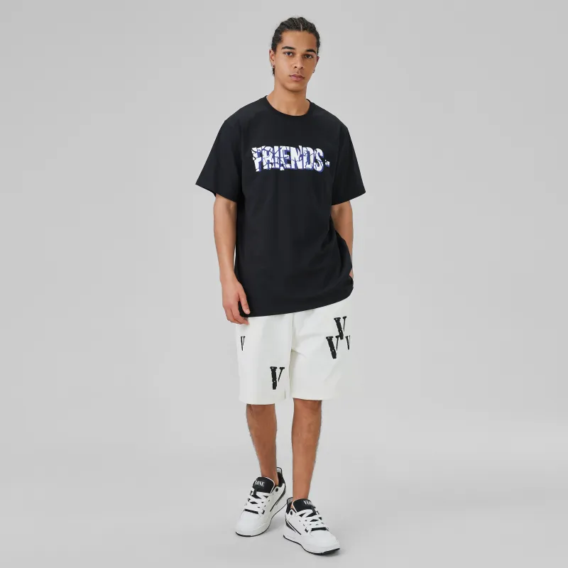 VLONE T Shirt Unisex Black White-6