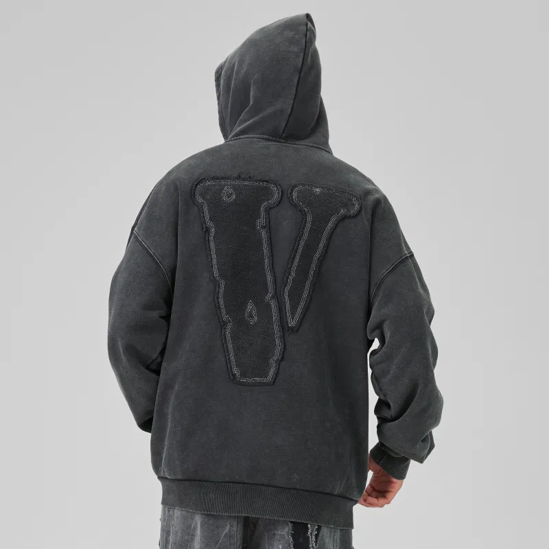VLONE Big Logo Series Sweatshirt Unisex Black-2