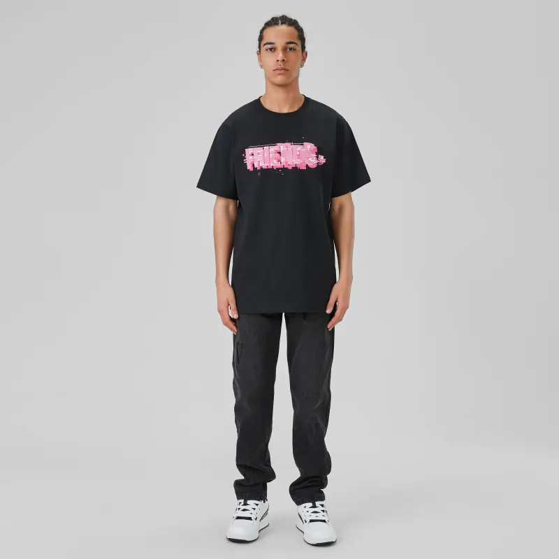 VLONE T Shirt Unisex Black Pink-6