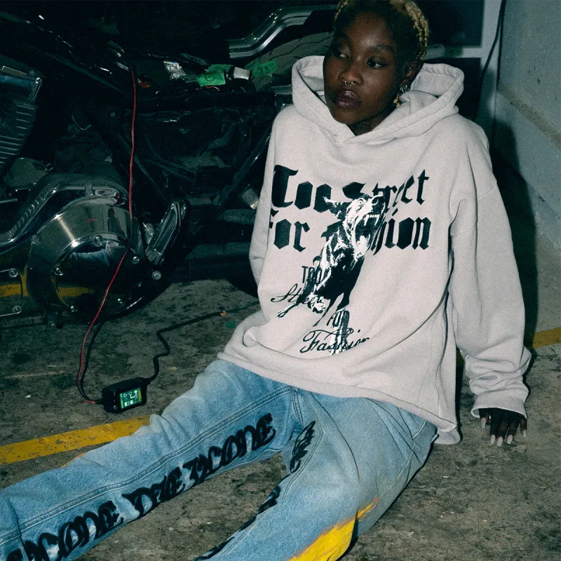 VLONE Sweatshirts Unisex Gray-2