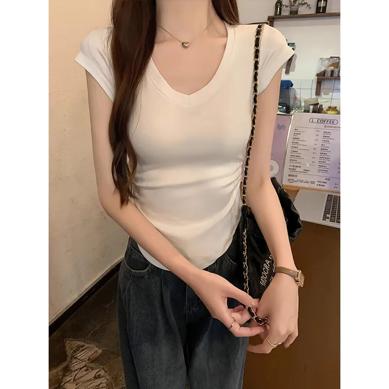 HEISU Set in Sleeve T Shirt Women's-26