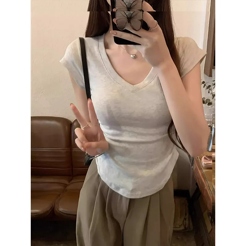 HEISU Set in Sleeve T Shirt Women's-9