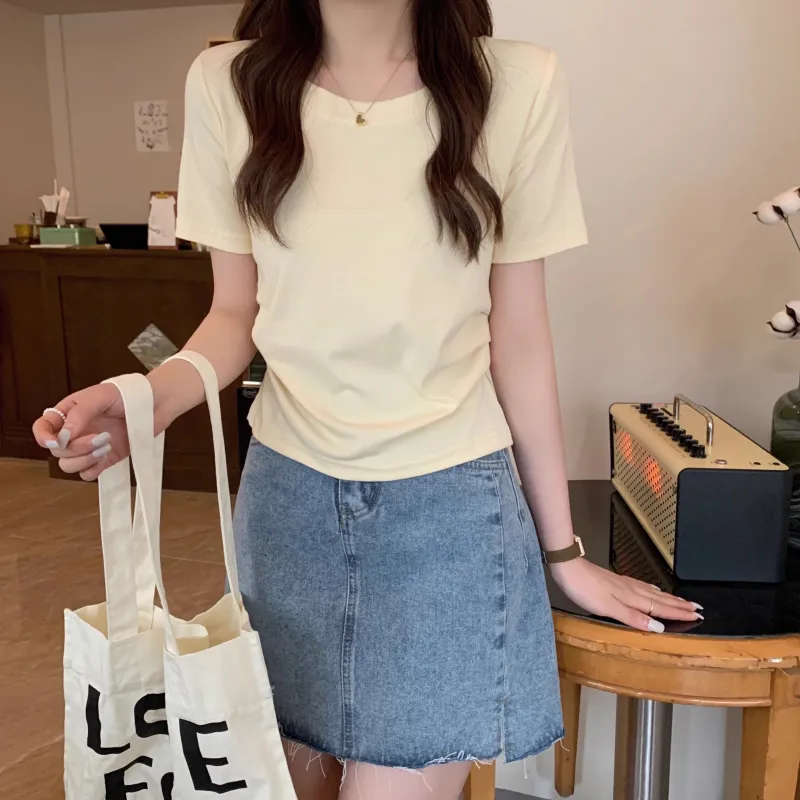 HEISU T Shirts Women's-4