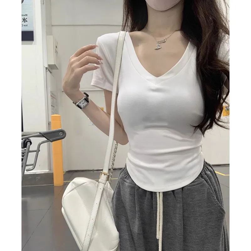 HEISU Set in Sleeve T Shirt Women's-2
