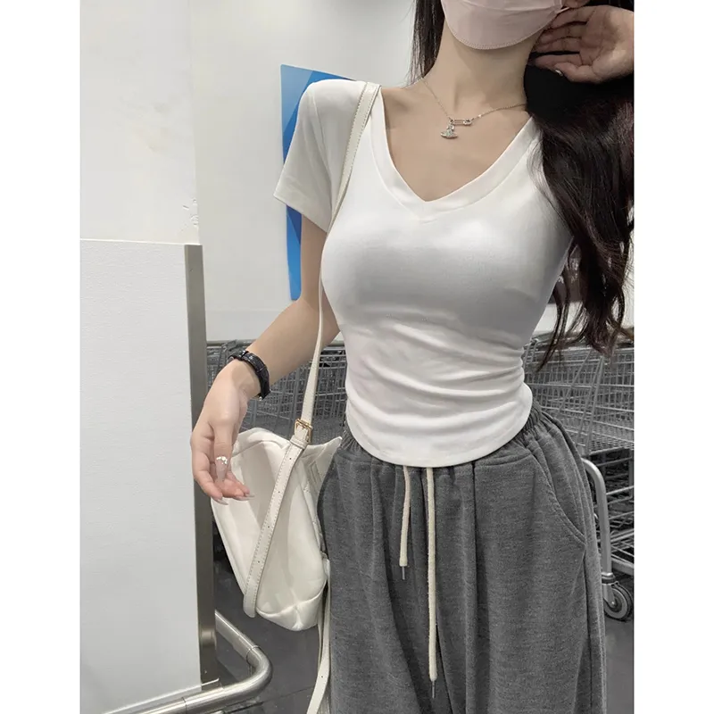 HEISU Set in Sleeve T Shirt Women's-3