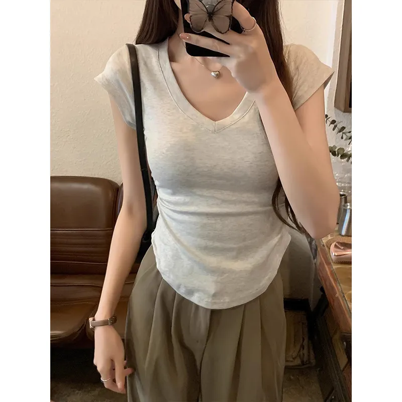 HEISU Set in Sleeve T Shirt Women's-8