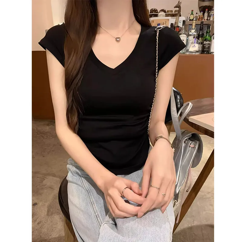 HEISU Set in Sleeve T Shirt Women's-18