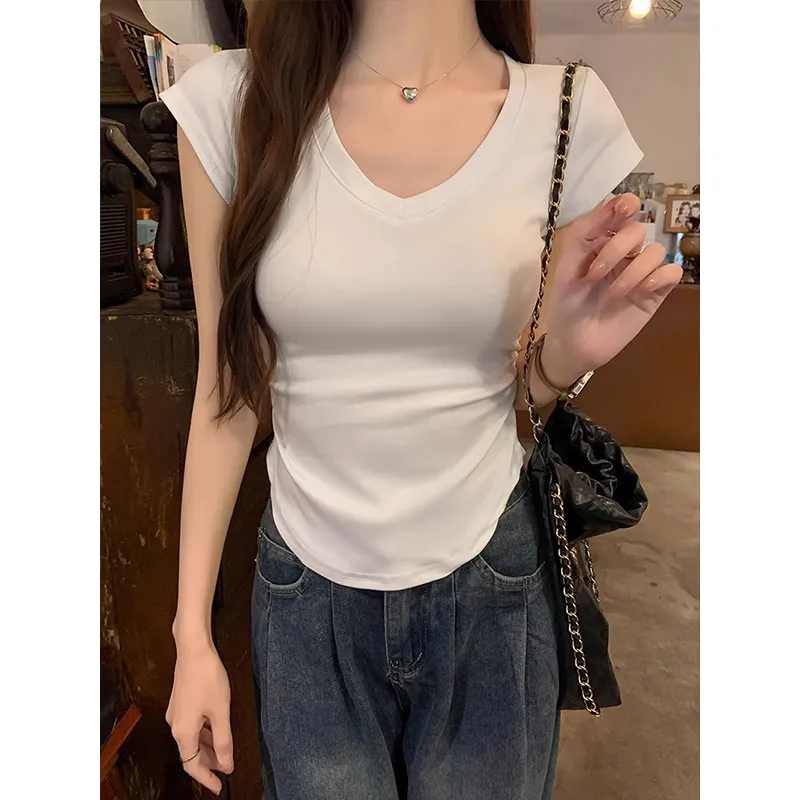 HEISU Set in Sleeve T Shirt Women's-22