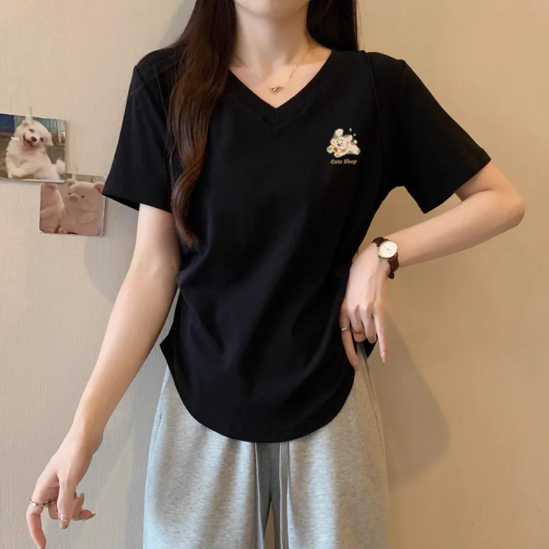 HEISU T Shirts Women's-19