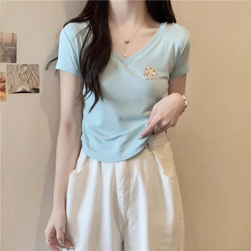 HEISU T Shirts Women's-8