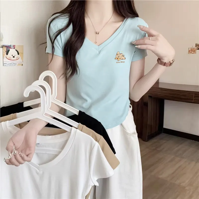 HEISU T Shirts Women's-7