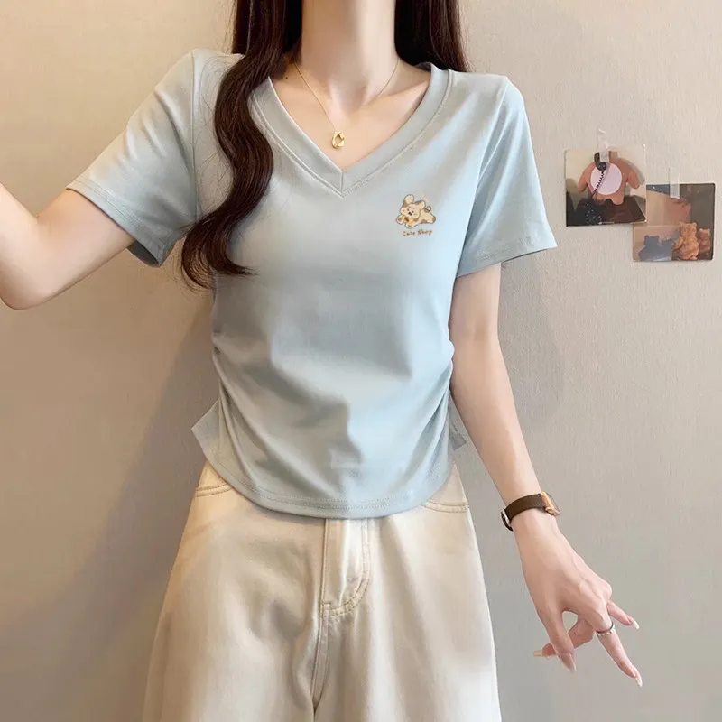HEISU T Shirts Women's-6