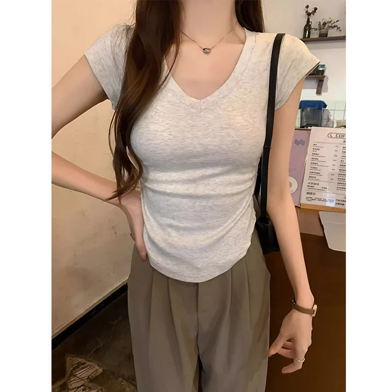 HEISU Set in Sleeve T Shirt Women's-10