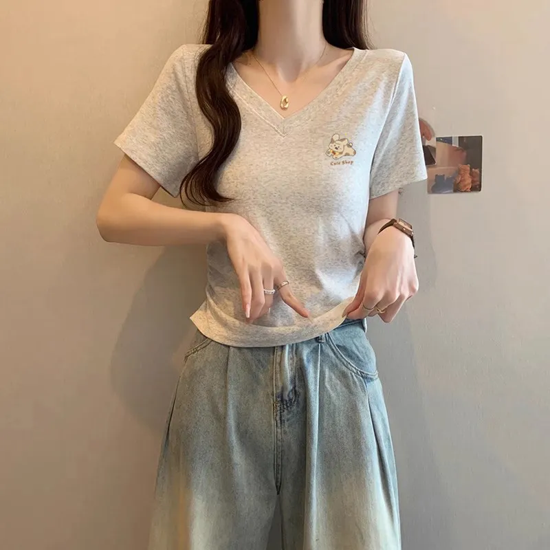 HEISU T Shirts Women's-12