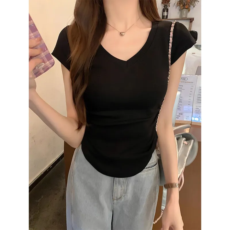 HEISU Set in Sleeve T Shirt Women's-16
