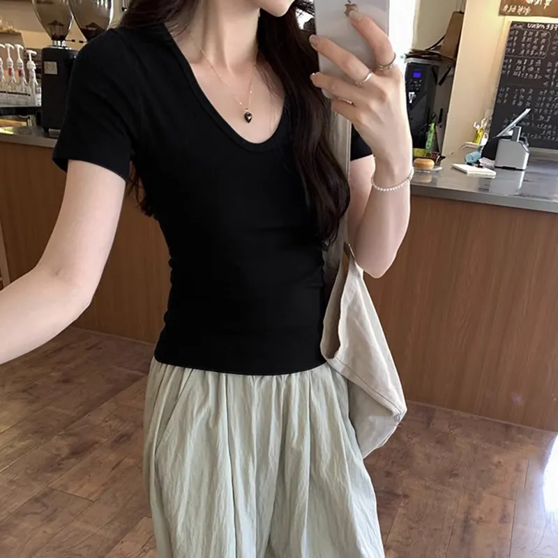 HEISU T Shirts Women's-5