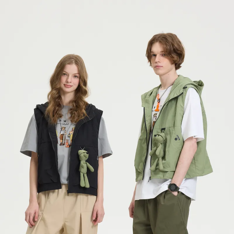 NOISY TEDDY Vests Unisex-2