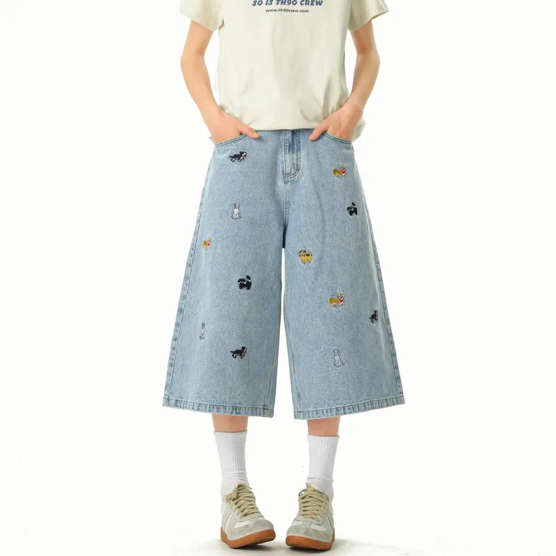 FCMM Denim Shorts Unisex-7
