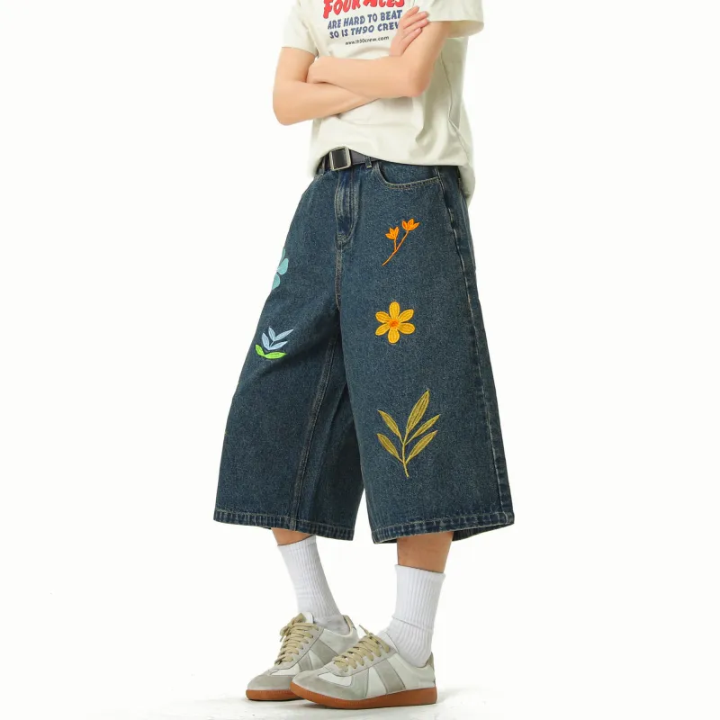 FCMM Denim Shorts Unisex-10