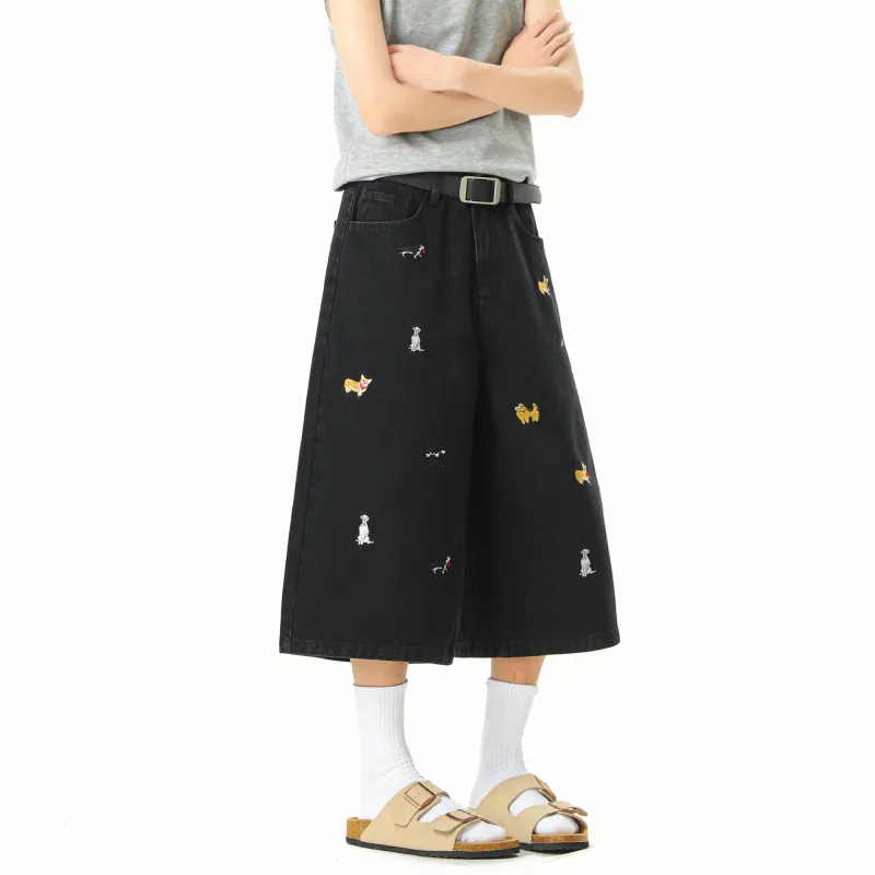 FCMM Denim Shorts Unisex-3