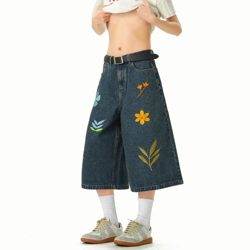 FCMM Denim Shorts Unisex-12