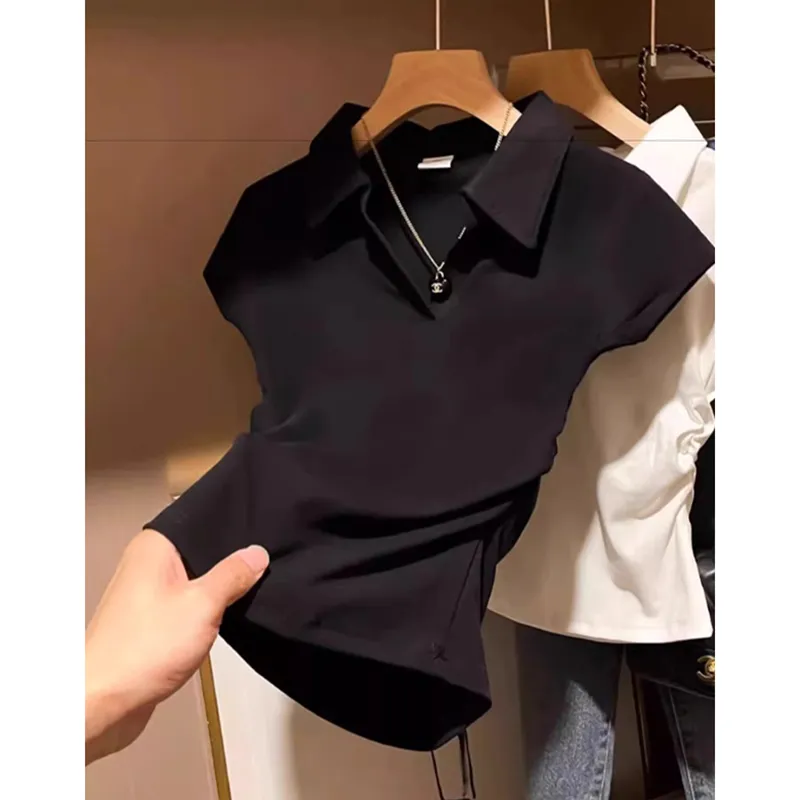 Puppytown Set in Sleeve T Shirt Women's-7