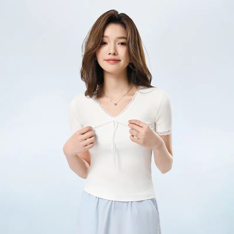 Puppytown Regular T Shirt Women's White-1
