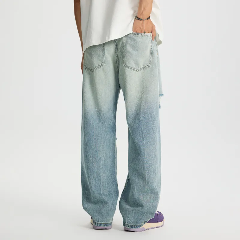 A3G4 Jeans Unisex Light Blue-5