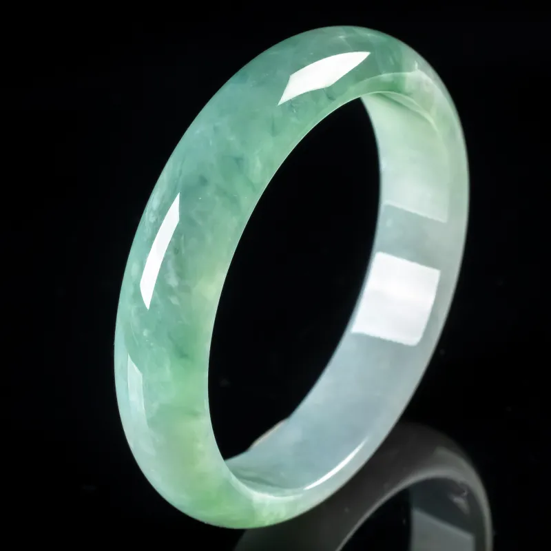 LIYUFU Glutinous Jade Jadeite Bangles Women's-3