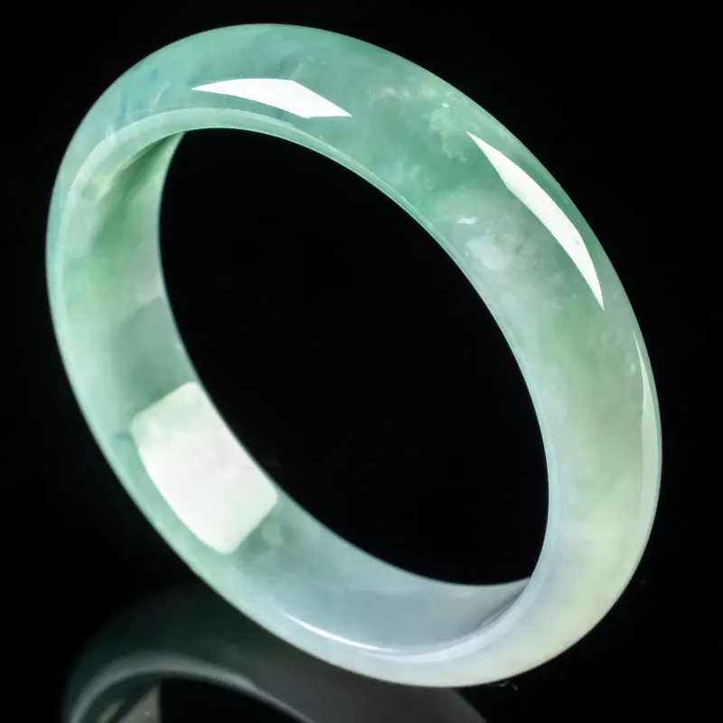 LIYUFU Glutinous Jade Jadeite Bangles Women's-2