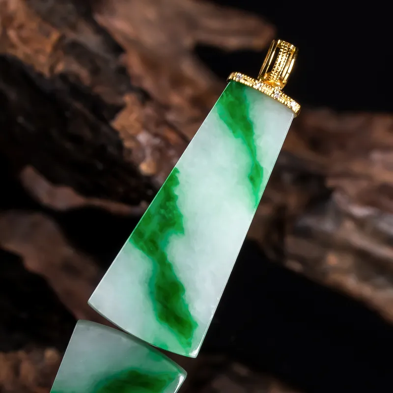 LIYUFU Ice Glutinous Jadeite Pendants Unisex-1