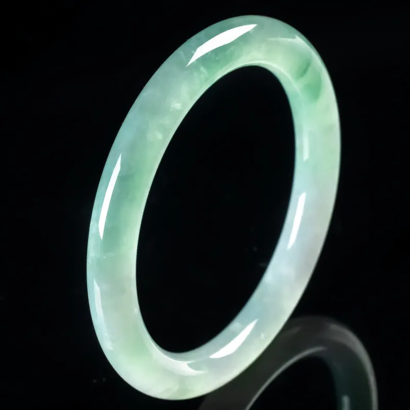 LIYUFU Ice Glutinous Jadeite Bangles Women's-1