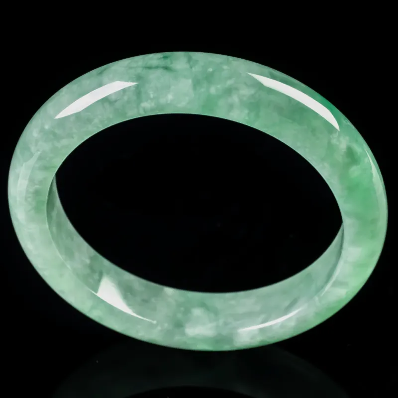 LIYUFU Ice Glutinous Jadeite Bangles Women's-2