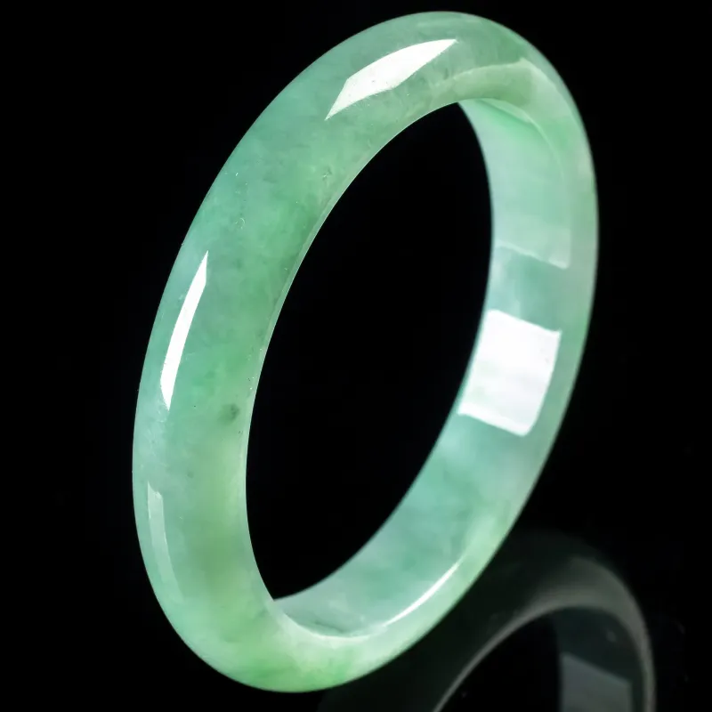 LIYUFU Ice Glutinous Jadeite Bangles Women's-2