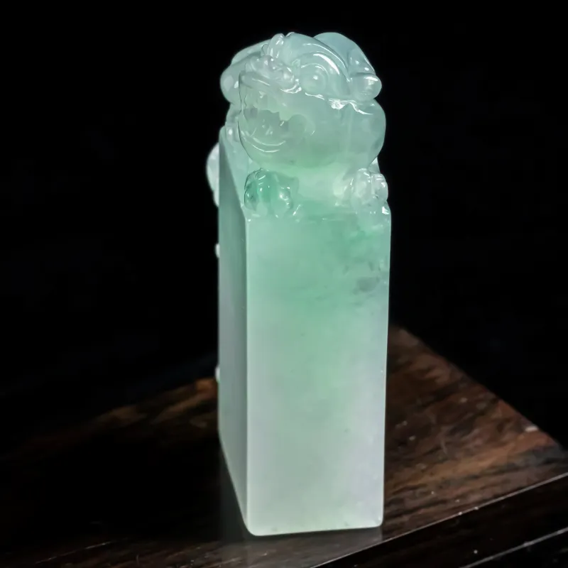 LIYUFU Ice Glutinous Jadeite Seals Unisex-1
