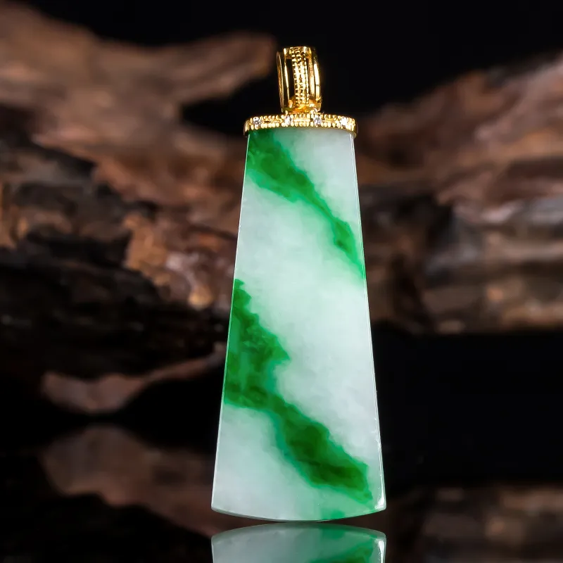 LIYUFU Ice Glutinous Jadeite Pendants Unisex-2