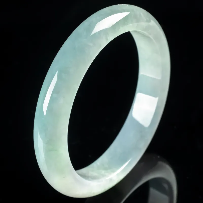 LIYUFU Ice Glutinous Jadeite Bangles Women's-2