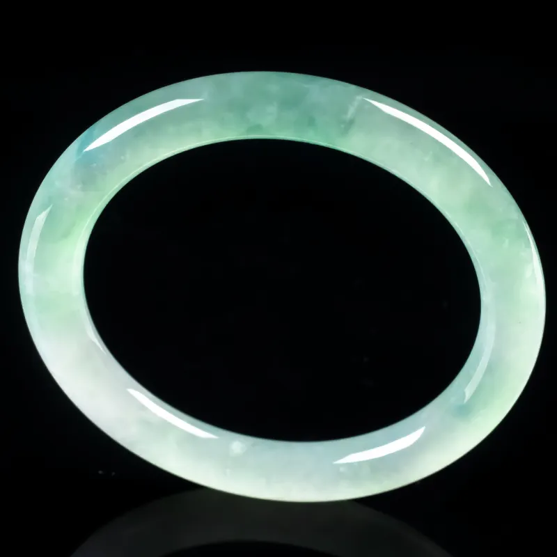 LIYUFU Ice Glutinous Jadeite Bangles Women's-2