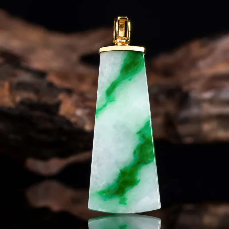 LIYUFU Ice Glutinous Jadeite Pendants Unisex-3