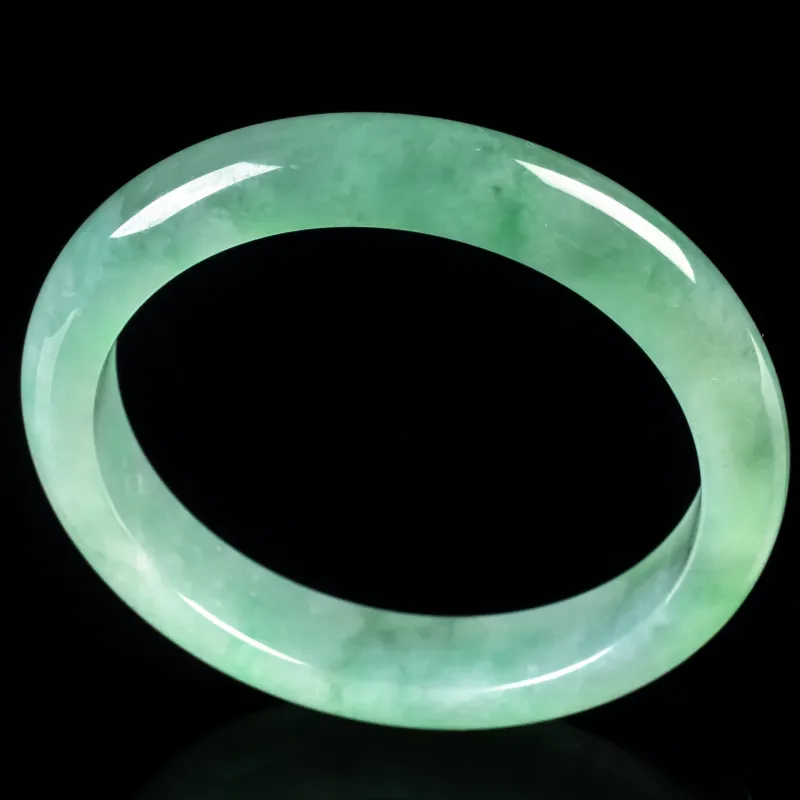 LIYUFU Ice Glutinous Jadeite Bangles Women's-3