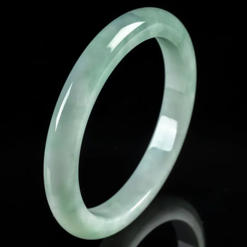 LIYUFU Ice Glutinous Jadeite Bangles Women's-1