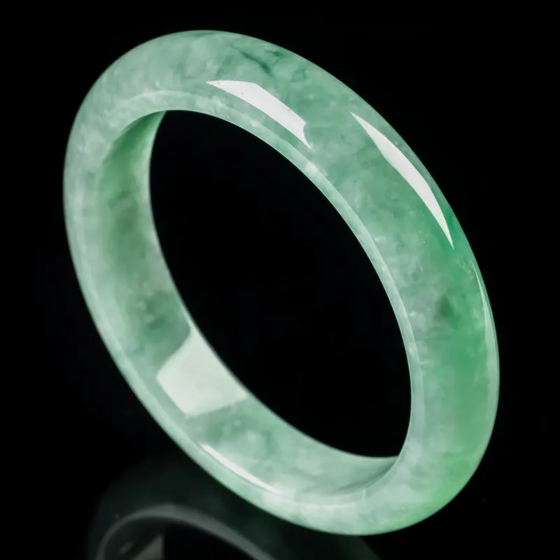 LIYUFU Ice Glutinous Jadeite Bangles Women's-3