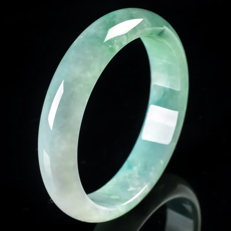 LIYUFU Glutinous Jade Jadeite Bangles Women's-1