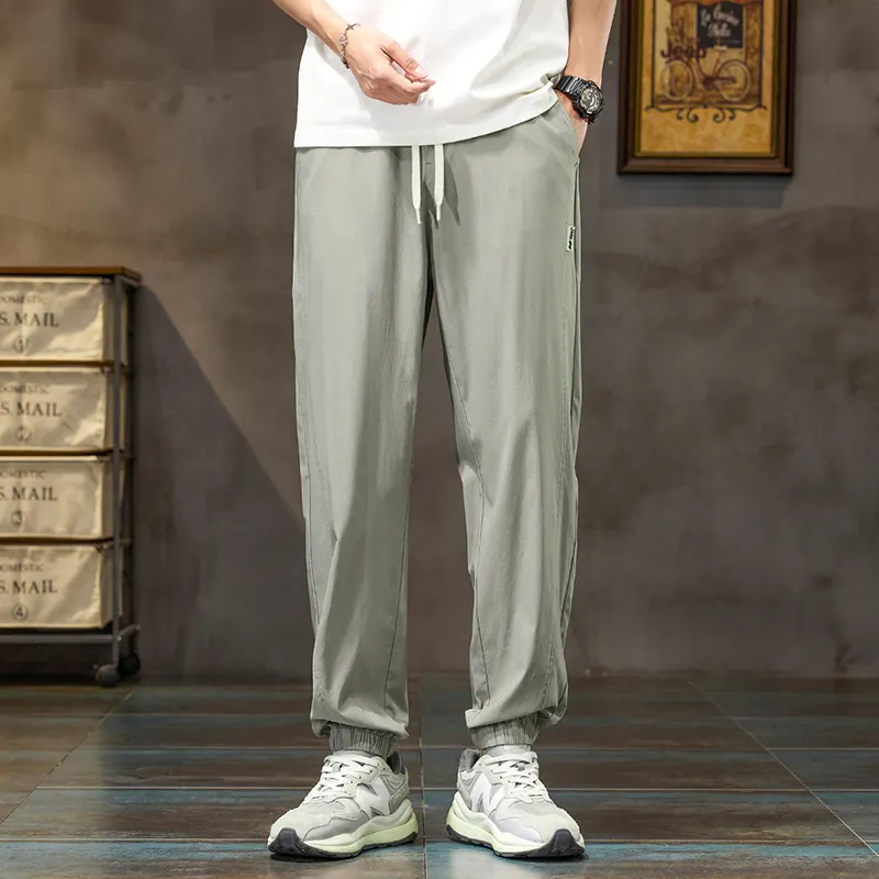 Jeep Fashion Sports Collection Casual Pants Unisex Black-9
