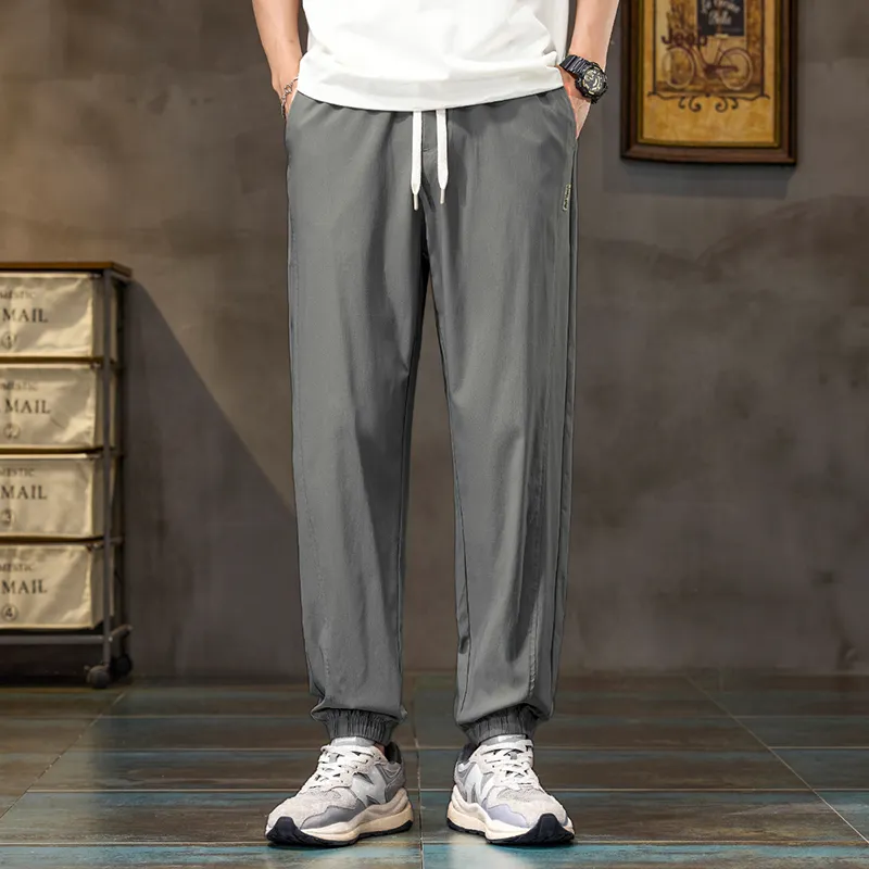 Jeep Fashion Sports Collection Casual Pants Unisex Black-15