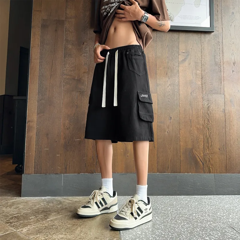 Jeep Denim Shorts Unisex-11