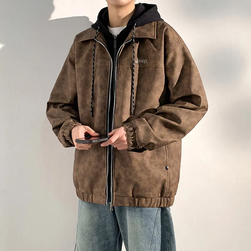 Jeep Leather Jackets Unisex-7