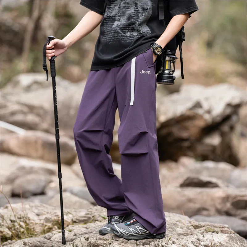 Jeep Outdoor Casual Cargo Pants Unisex-14